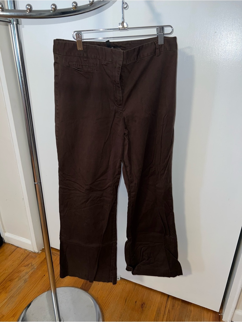 BCBG Men's Dark Brown Dress Pants - Straight Leg